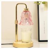 SupBri Candle Warmer Lamp With Timer, Adjustable Height And Dimmable, Birthday Christmas Gifts For Women, Mothers Day Gifts For Mom, Unique House Warming Gifts New Home Decor(Pink)