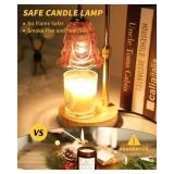 SupBri Candle Warmer Lamp With Timer, Adjustable Height And Dimmable, Birthday Christmas Gifts For Women, Mothers Day Gifts For Mom, Unique House Warming Gifts New Home Decor(Pink)