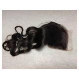 VINOVILLO 4x4 Skinlike Real HD Lace Closure Only Body Wave Ultra Thin Invisible Lace Virgin Human Hair Closure Pre Plucked Natural Hairline Sew In Closure Piece 18 Inch Natural Black