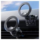 LISEN Magnetic Phone Holder For Car,MagSafe Car Mount For IPhone 17 Car Accessories Gift RV Essentials [95% Increase Magnet] Cars Vent Phone Mount Truck Mat Fit GPS IPhone 17 Pro Max Air