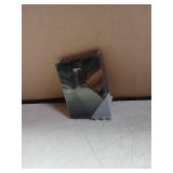 3x4 Picture Frame, Black Metal Photo Frames With HD Glass, Fits 2x3 With Mat Or 3 x 4 Without Mat, Display For Wall And Table, 1 Pack