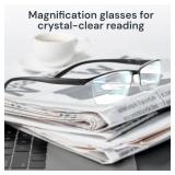 Gaoye 6 pack 2.5 Executive Style Reading Glasses Men - Durable Readers With Blue Light Filtering- Comfortable Fit With TR90 Frames