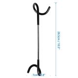 Auto-plaza 4X Bird Feeder Pole Wrap Hooks, Outdoor Feeder Arm Camping Lantern Yard Hook Accessories for Hanging