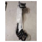 Auto-plaza 4X Bird Feeder Pole Wrap Hooks, Outdoor Feeder Arm Camping Lantern Yard Hook Accessories for Hanging