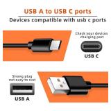 10ft Fast Charger for 2021& Newer Amazon Kindle Fire HD Tablets,New Fire HD 8 10 Kid Pro, Paperwhite 10th 11th 12th 2022 2023 Release, USB C Charging Cable Cord for Signature Edition,Kindle Scribe