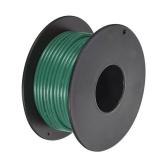 MECCANIXITY 18AWG 18 Gauge Stranded PVC Hookup Wire 10M/33ft Green, Electrical UL1007 Spool Tinned Copper for Internal Connecting, Marine