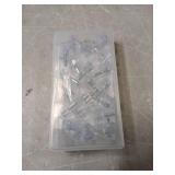 3 Millimeters or 1/8 Inch Shelf Support Peg Support Cabinet Shelf Pins Clear Plastic Replacement Peg Cabinet Shelf Supports Pins Shelf Holder Locking Pins (20 Pieces)
