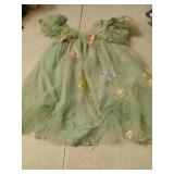 TTYAOVO Baby Girls Tulle Dress Butterfly Birthday Party Dresses Size 1Y(12 Months, 2150 Green)