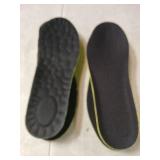 Sintege 3 Pairs Breathable Shoe Insoles Inserts Soft Cushioning Double-Layer Latex Foam Perforated Replacement Insoles for Men 7-11 Woman 2-8 (Black)