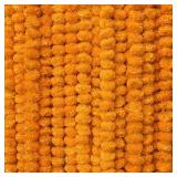 KRATI EXPORTS Artificial Marigold Garland for Decoration 5 feet Marigold Strands for Diwali Decoration Day of Dead Decorations Dia de Los Muertos Christmas Garlands