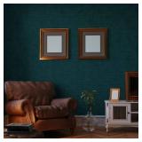 Akywall Dark Green Wallpaper Peel and Stick Textured Blackish Green Grasscloth Contact Paper 472" Waterproof Self Adhesive Stick on Removable Faux Solid Linen Vinyl Roll for Cabinet Drawer Bedroom