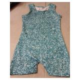 MYQFF Gymnastics Leotards for Girls Green 3T 4T 3T-4T Toddler Kids Tumbling Outfits Biketards Unitard