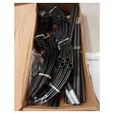 Garden Obelisk Trellis for Climbing Plants Outdoor 6 Ft Rose Bush Round Trellis for Pots Rustproof Metal Plant Flower Trellises for Clematis Vine Jasmine Support Outdoor Indoor