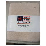 Road Trip America Jersey Sheets King Set - Cotton (4 Pieces) All Seasonal Deep Pockets Soft Cozy Knit Stretchy Bed Sheets - Hotel and Residential Quality (Oatmeal, King)