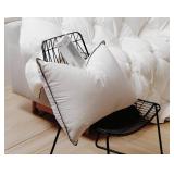 HYVIF Set of 2 Luxury Hungarian Goose Down Pillows - 750 Fill Power, 460 Thread Count Cotton Blend Shell - Soft Down Pillows for Sleeping - Standard (20" x 26"),2 Pack