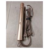 Giacomucci Titanelli 2 in 1 Titanium Hair Straightener and Curler | 100% Pure Ti-Thermal Technology Flat Iron | 1-Inch Professional Styling | Available in Black, Gold, and Pink (Gold)