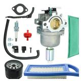 LA115 Carburetor for John Deree LA105 L107 L108 X120 X145 Tractor (100 Series) with 42-Inch Mower Deck with Air Filter kit