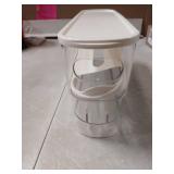 Erichbow Auto Rolling Fridge Egg Organizer, Space Saving Eggs Dispenser for Refrigerator Storager, Home Egg Holder, 1 pack