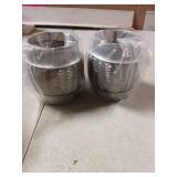 FGJQEFG 2PCS Exhaust Flex Pipe Stainless Steel Double Braid Long Heavy Duty 3