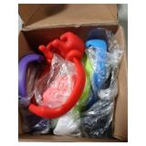 Honsky Thumbs-up Cell Phone Stand, Pack of 7, Universal Flexible Multi-Angle Cute Desk Desktop Phone Holder, Compatible with Android Switch Nintendo Tablet, Assorted Colors, Bundle