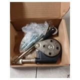 Toy Box Hinges Soft Close - Chest Hinge Lid Stay 105 Degree Open with Soft Close, Lid Support for Toy Box and Upward Top-Opening Flap Doors (Black 2 Pack)