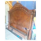 King Size Headboard, Footboard, Rails and Hardware King Size Headboard, Footboard, Rails and Hardware