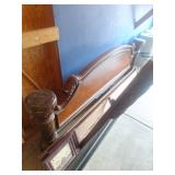 King Size Headboard, Footboard, Rails and Hardware King Size Headboard, Footboard, Rails and Hardware