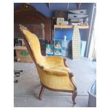 Chair & Foot Stool, Great Condition Chair & Foot Stool, Great Condition