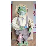 12" Tall Fishing Frog 12" Tall Fishing Frog
