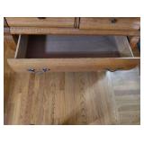 WOODEN ARMOIRE WITH BOMBE STYLE BASE WITH CURVED TOP WOODEN ARMOIRE WITH BOMBE STYLE BASE WITH CURVED TOP