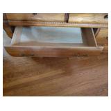 7 DRAWER WOODEN DRESSER WITH TRIFOLD MIRROR 7 DRAWER WOODEN DRESSER WITH TRIFOLD MIRROR