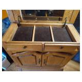 WOODEN JEWELRY ARMOIRE DRESSER WOODEN JEWELRY ARMOIRE DRESSER