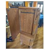 WOODEN JEWELRY ARMOIRE DRESSER WOODEN JEWELRY ARMOIRE DRESSER
