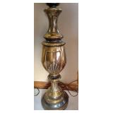 VINTAGE ALABASTER SHADE LAMPS WITH A BRASS BASE VINTAGE ALABASTER SHADE LAMPS WITH A BRASS BASE