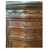 9 DRAWER WOODEN DRESSER WITH MIRROR AND MARBLE TOP 9 DRAWER WOODEN DRESSER WITH MIRROR AND MARBLE TOP