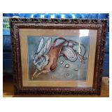 PROFESSIONALLY FRAMED AND MATTED Illustration of the White Rabbit from Alice in Wonderland by Caitlin Hackett. PROFESSIONALLY FRAMED AND MATTED Illustration of the White Rabbit from Alice in Wonderland by Caitlin Hackett.