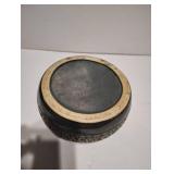 CERAMIC VASE OFTEN REFERRED TO AS FIREPOT OR POTTERY JAR CERAMIC VASE OFTEN REFERRED TO AS FIREPOT OR POTTERY JAR