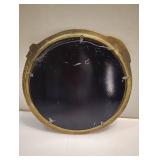 VINTAGE BRASS MERMAID WALL HANG MIRROR VINTAGE BRASS MERMAID WALL HANG MIRROR