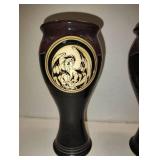 DRAGON AND FAIRY CERAMIC GOBLETS DRAGON AND FAIRY CERAMIC GOBLETS