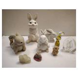 RABBIT FIGURINES RABBIT FIGURINES
