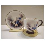 Lena Liu PORCELAIN TEACUP and SAUCER SET Lena Liu PORCELAIN TEACUP and SAUCER SET