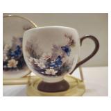 Lena Liu PORCELAIN TEACUP and SAUCER SET Lena Liu PORCELAIN TEACUP and SAUCER SET