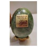 Lefton ALABASTER EGGS WITH STANDS Lefton ALABASTER EGGS WITH STANDS