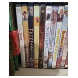 COLLECTION OF DVDS AND PHILIPS DVD PLAYER COLLECTION OF DVDS AND PHILIPS DVD PLAYER