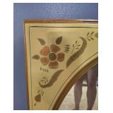 Colorful Wood Framed OVAL MIRROR 24X36 Colorful Wood Framed OVAL MIRROR 24X36