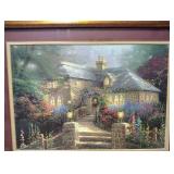 FRAMED "PAINTER OF LIGHT" BY THOMAS KINKADE FRAMED "PAINTER OF LIGHT" BY THOMAS KINKADE