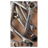 WRENCHES AND SOCKETS LOT WRENCHES AND SOCKETS LOT