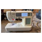 EXCELLENT FIND! BROTHER SEWING MACHINE POWERS UP, LOTS OF ACCESSORIES AND NOTIONS INCLUDED EXCELLENT FIND! BROTHER SEWING MACHINE POWERS UP, LOTS OF ACCESSORIES AND NOTIONS INCLUDED