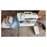 EXCELLENT FIND! BROTHER SEWING MACHINE POWERS UP, LOTS OF ACCESSORIES AND NOTIONS INCLUDED EXCELLENT FIND! BROTHER SEWING MACHINE POWERS UP, LOTS OF ACCESSORIES AND NOTIONS INCLUDED