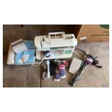 EXCELLENT FIND! BROTHER SEWING MACHINE POWERS UP, LOTS OF ACCESSORIES AND NOTIONS INCLUDED EXCELLENT FIND! BROTHER SEWING MACHINE POWERS UP, LOTS OF ACCESSORIES AND NOTIONS INCLUDED